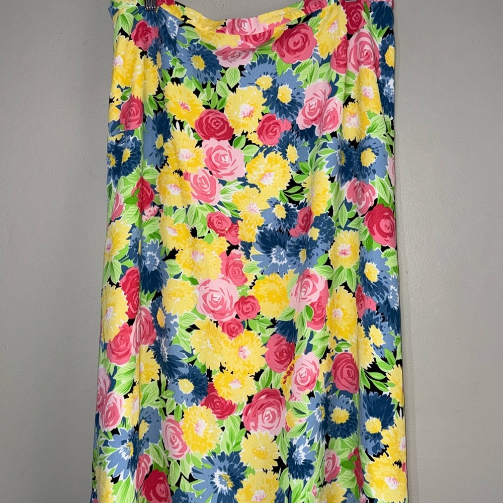 Vintage Pendleton floral skirt size 16 - Picture 4 of 4